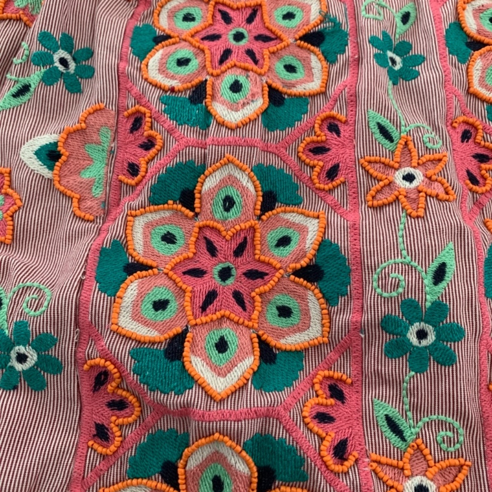 Embroidered & Appliqued Shift Dress - Picture 8 of 12